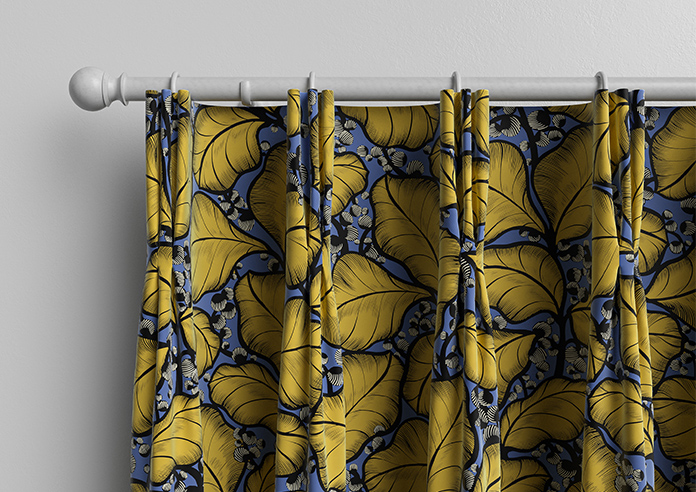 Magali, Ochre - Made to Measure Curtains - Image 11